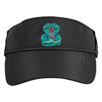 Fanged Cobra King Snake Fast Striking Fangs Bite Adult Drive Performance Visor