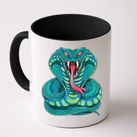 Fanged Cobra King Snake Fast Striking Fangs Bite Mug
