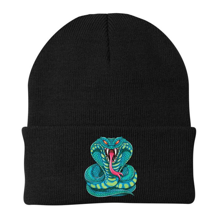Fanged Cobra King Snake Fast Striking Fangs Bite Beanie