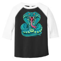 Fanged Cobra King Snake Fast Striking Fangs Bite Toddler Fine Jersey T-Shirt