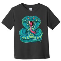 Fanged Cobra King Snake Fast Striking Fangs Bite Toddler T-Shirt