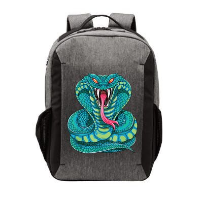 Fanged Cobra King Snake Fast Striking Fangs Bite Vector Backpack