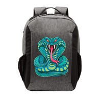 Fanged Cobra King Snake Fast Striking Fangs Bite Vector Backpack