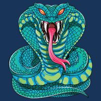 Fanged Cobra King Snake Fast Striking Fangs Bite Infant Baby Jersey Bodysuit