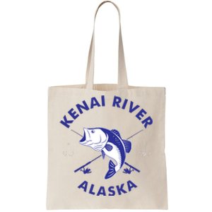 Fishing Club Kenai River Alaska Tote Bag