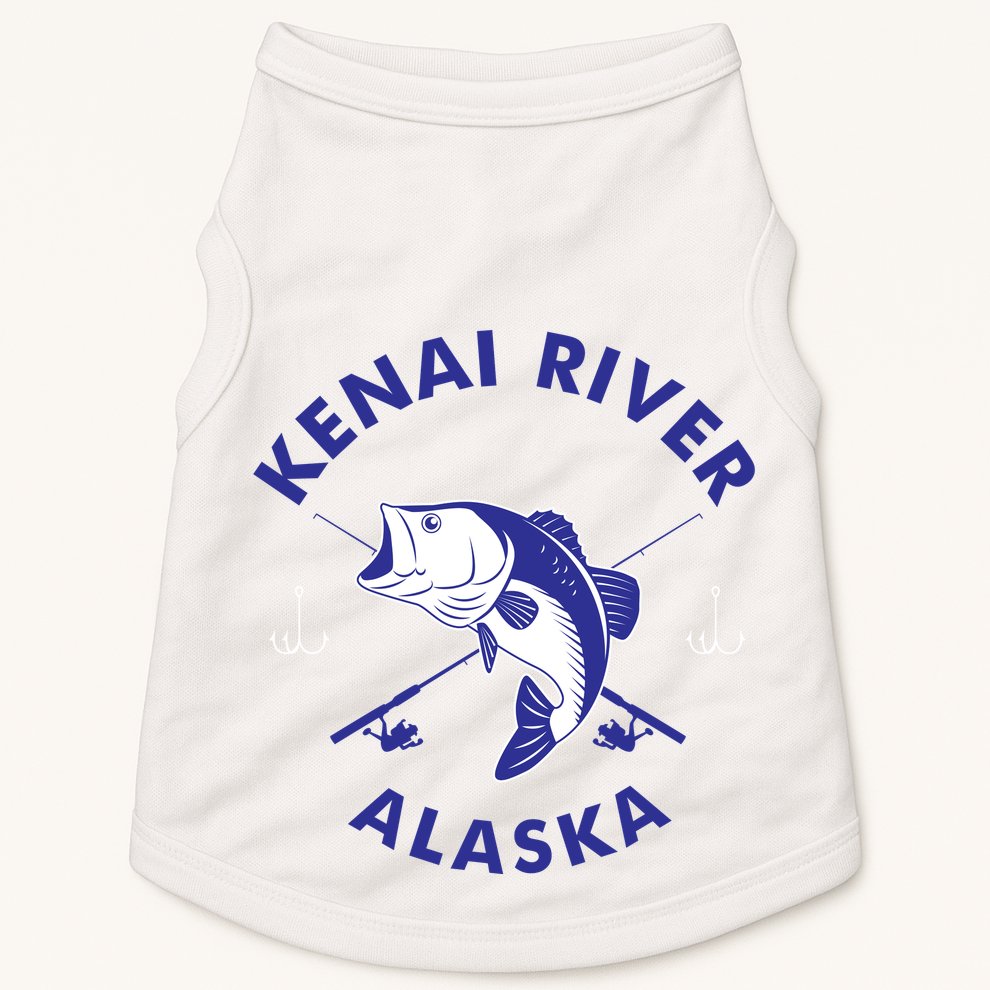 Fishing Club Kenai River Alaska Doggie Tank