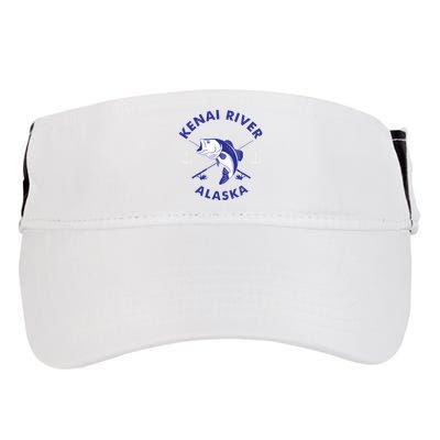 Fishing Club Kenai River Alaska Adult Drive Performance Visor