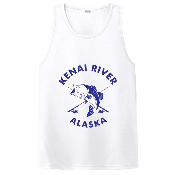Fishing Club Kenai River Alaska PosiCharge Competitor Tank