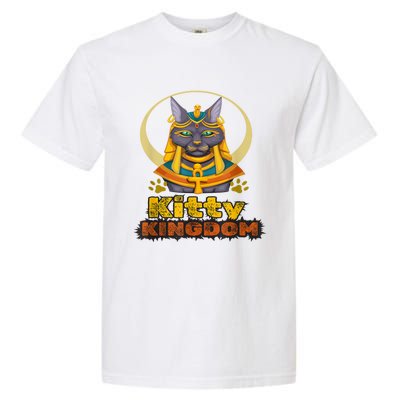 Funny Cute Kitty Kingdom Garment-Dyed Heavyweight T-Shirt