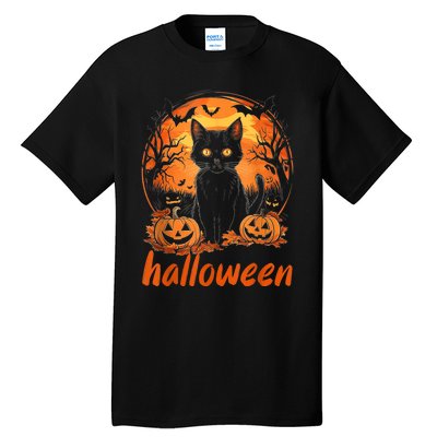 Funny Cat Kitten Lover Halloween Tall T-Shirt