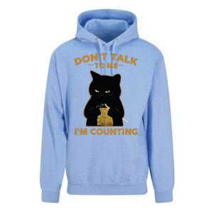 Funny Cat Knits Shirts Dont Talk To Me Im Counting Knitting Unisex Surf Hoodie