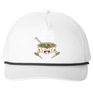 Funny Cereal Killer Gift Cereal Box Milk With Sugar Nugget Gift Snapback Five-Panel Rope Hat