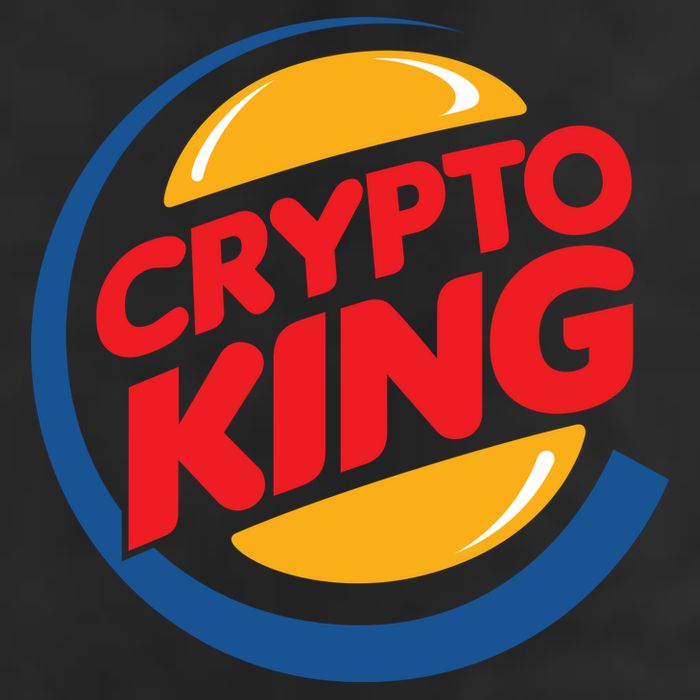 Funny Crypto King Logo Adult Drive Performance Visor