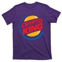 Funny Crypto King Logo T-Shirt