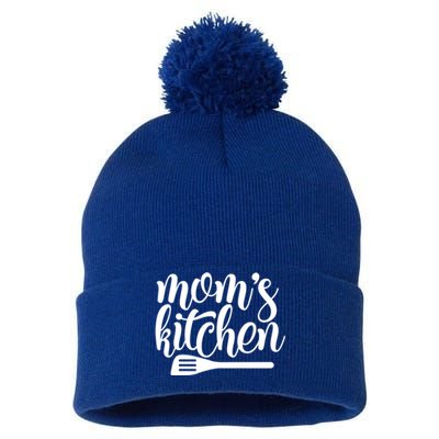 Funny Chef Kitchen Mom Cooking Christmas Gift Pom Pom 12in Knit Beanie