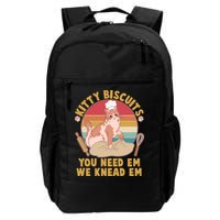 Funny Cute Kitty Biscuits You Need Em We Knead Em Backpack