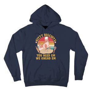 Funny Cute Kitty Biscuits You Need Em We Knead Em Tall Hoodie