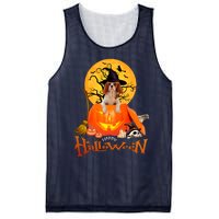 Funny Cavalier King Dog Spooky Halloween Mesh Reversible Basketball Jersey Tank