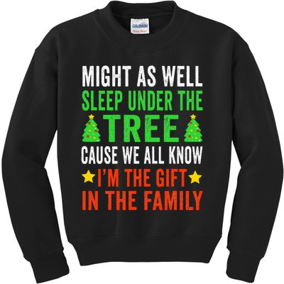 Funny Christmas Kids Christmas Pajamas Girls Kids Sweatshirt