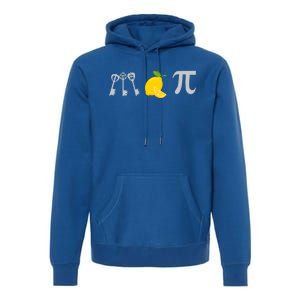 Funny Cheesecake Key Lime Pie Food Love Math Pi Day Symbol Meaningful Gift Premium Hoodie