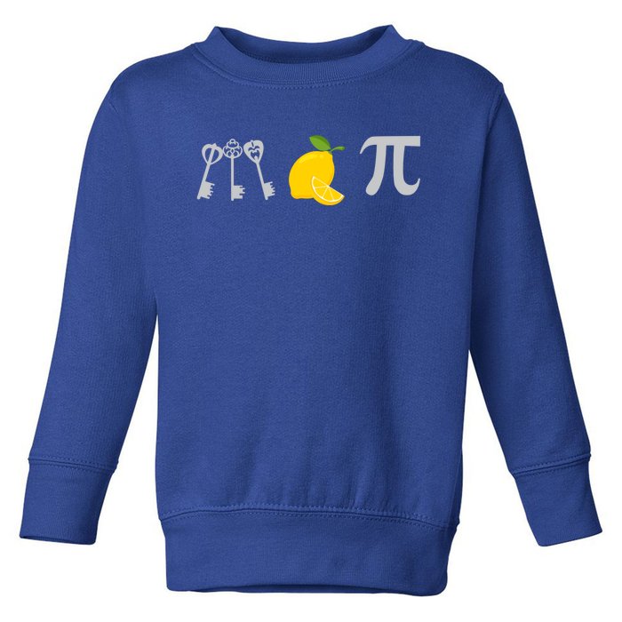 Funny Cheesecake Key Lime Pie Food Love Math Pi Day Symbol Meaningful Gift Toddler Sweatshirt