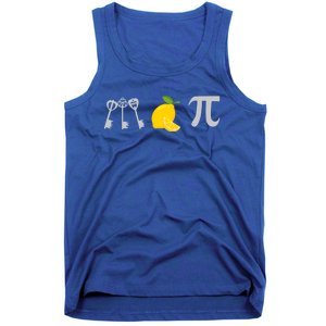 Funny Cheesecake Key Lime Pie Food Love Math Pi Day Symbol Meaningful Gift Tank Top