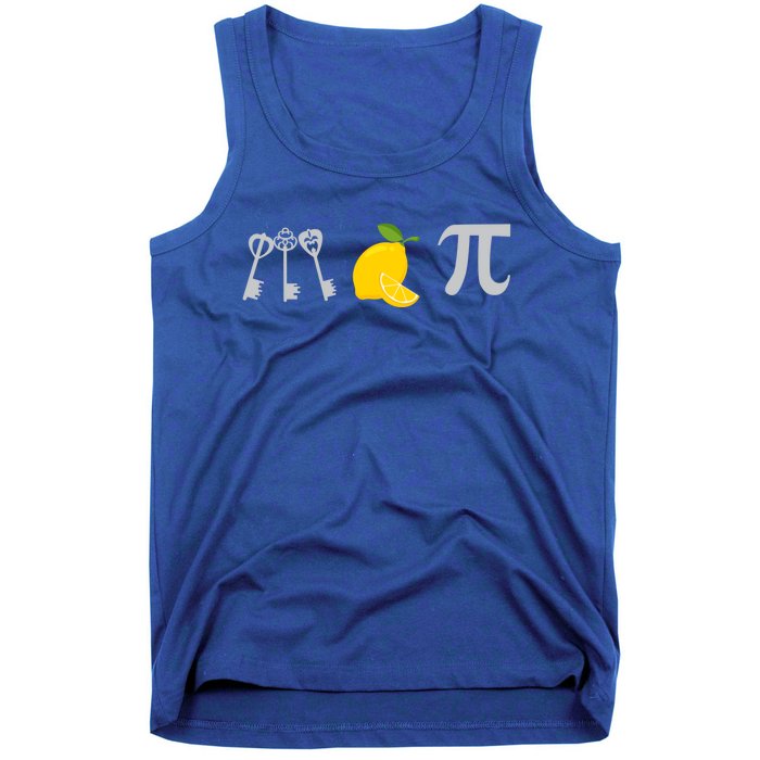 Funny Cheesecake Key Lime Pie Food Love Math Pi Day Symbol Meaningful Gift Tank Top