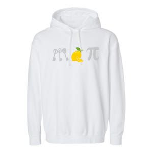 Funny Cheesecake Key Lime Pie Food Love Math Pi Day Symbol Meaningful Gift Garment-Dyed Fleece Hoodie