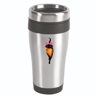 Funny Cat Ladies And Cat Guy 16oz Travel Tumbler