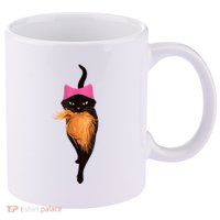 Funny Cat Ladies And Cat Guy 11oz C Handle Ceramic Mug