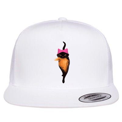 Funny Cat Ladies And Cat Guy Flatbill Hat