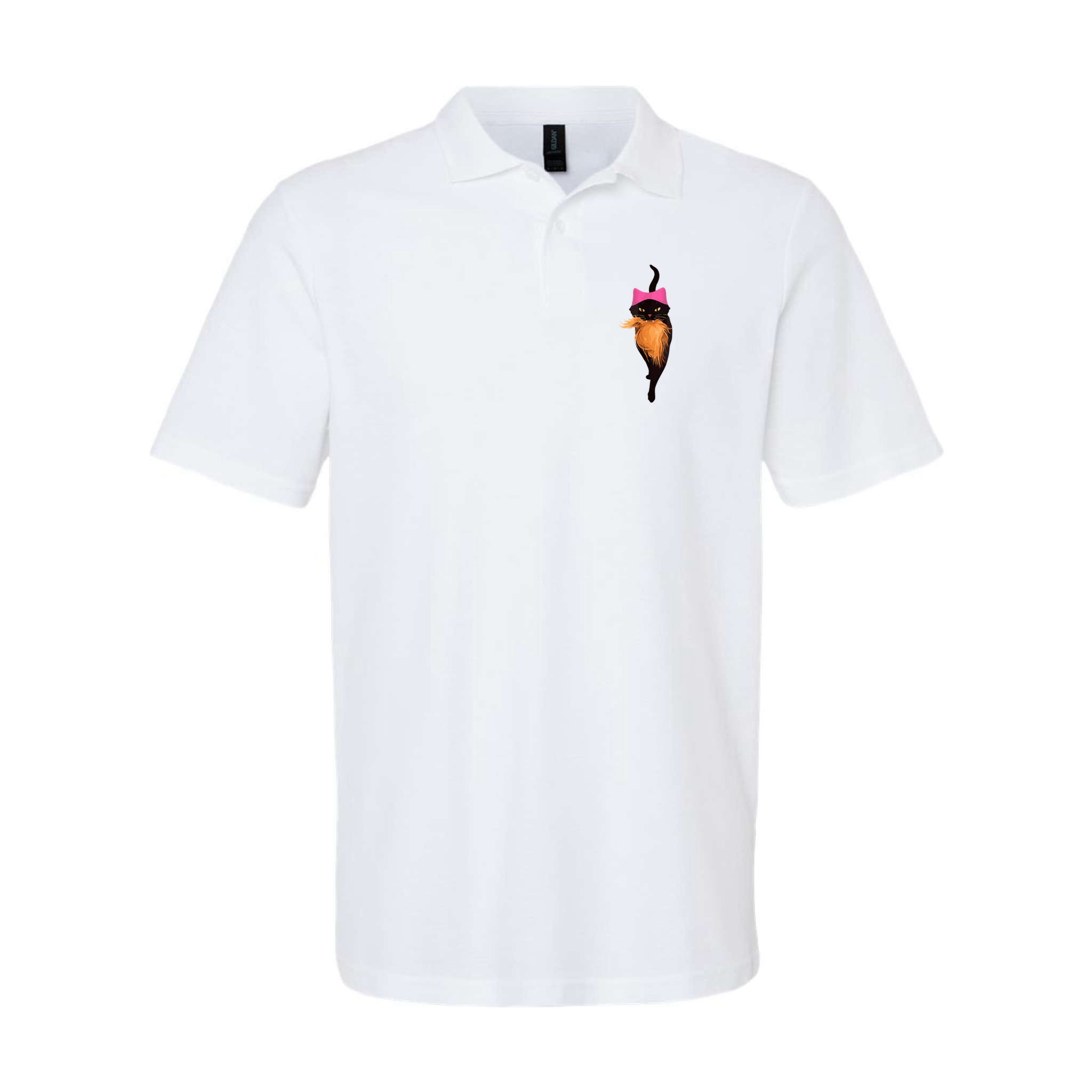 Funny Cat Ladies And Cat Guy Polo