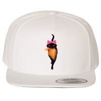 Funny Cat Ladies And Cat Guy Wool Snapback Cap