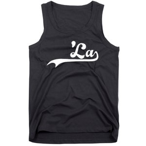 Funny Comma La Kamala Harris Punctuation La Election Vote Tank Top