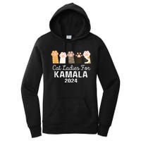 Funny Cat Ladies For Kamala Childless Cat Ladies 2024 Women's Pullover Hoodie