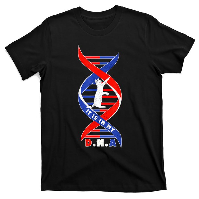 Funny Cat Lover T  Cat It In My Dna T-Shirt