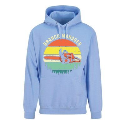 Funny Cool Lumberjack Art Arborist Logger Branch Manager Unisex Surf Hoodie