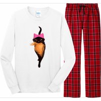 Funny Cat Ladies And Cat Guy Long Sleeve Pajama Set