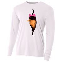 Funny Cat Ladies And Cat Guy Cooling Performance Long Sleeve Crew