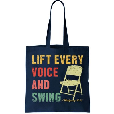 Folding Chair Lift Every Voice And Swing Trending Montgomery Tote Bag