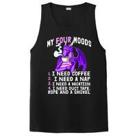 Funny Coffee Lover Funny Moods Coffee Drinker PosiCharge Competitor Tank