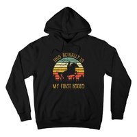 Funny Country Life Howdy This Actually Is My First Rodeo Hoodie