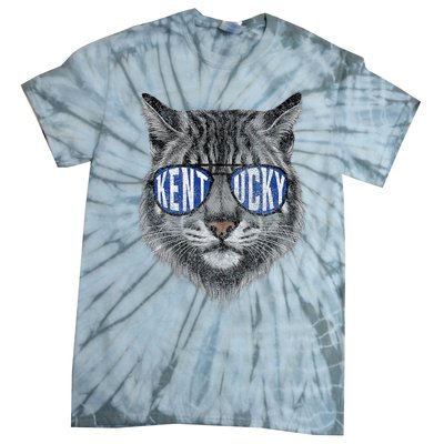 Funny Cat Lovers Graphic Last Name Kentucky Retro Vintage Tie-Dye T-Shirt