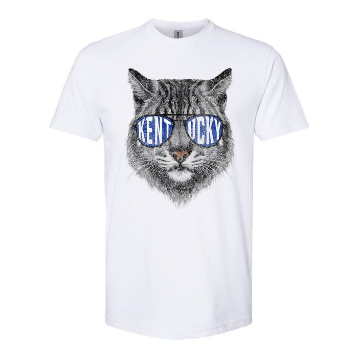 Funny Cat Lovers Graphic Last Name Kentucky Retro Vintage Softstyle CVC T-Shirt