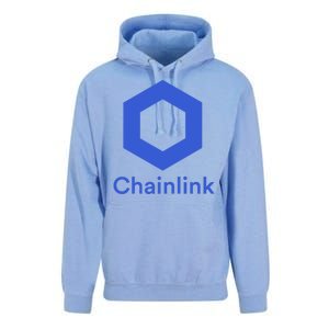 Funny Chainlink LINK Chainlink Blue Funny Chainlink Crypto Chainlink Merch Unisex Surf Hoodie