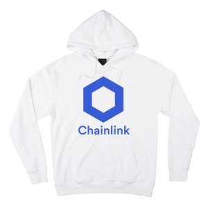 Funny Chainlink LINK Chainlink Blue Funny Chainlink Crypto Chainlink Merch Hoodie