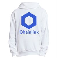 Funny Chainlink LINK Chainlink Blue Funny Chainlink Crypto Chainlink Merch Urban Pullover Hoodie