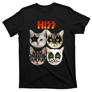 Funny Cat Lover Cat Hiss Cat Owner Cat Humor T-Shirt