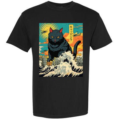 Funny Cat Lover Catzilla Cat Owner Garment-Dyed Heavyweight T-Shirt
