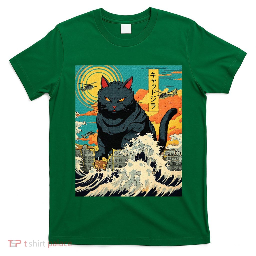 Funny Cat Lover Catzilla Cat Owner T-Shirt